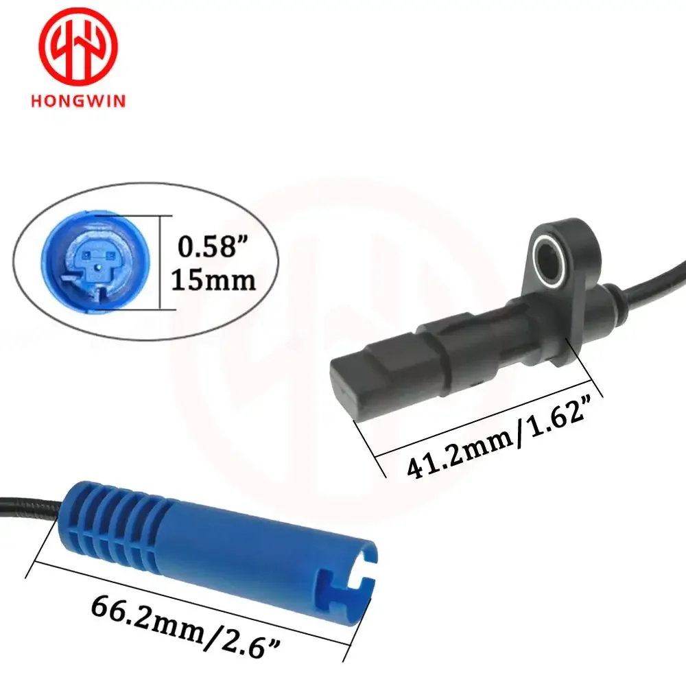 HONGWIN Genuine NO: 34526756379 Front Left & Right wheel speed ABS sensor 0986594529 / 34526752016 Fits For BMW X5 E53 2000-2006