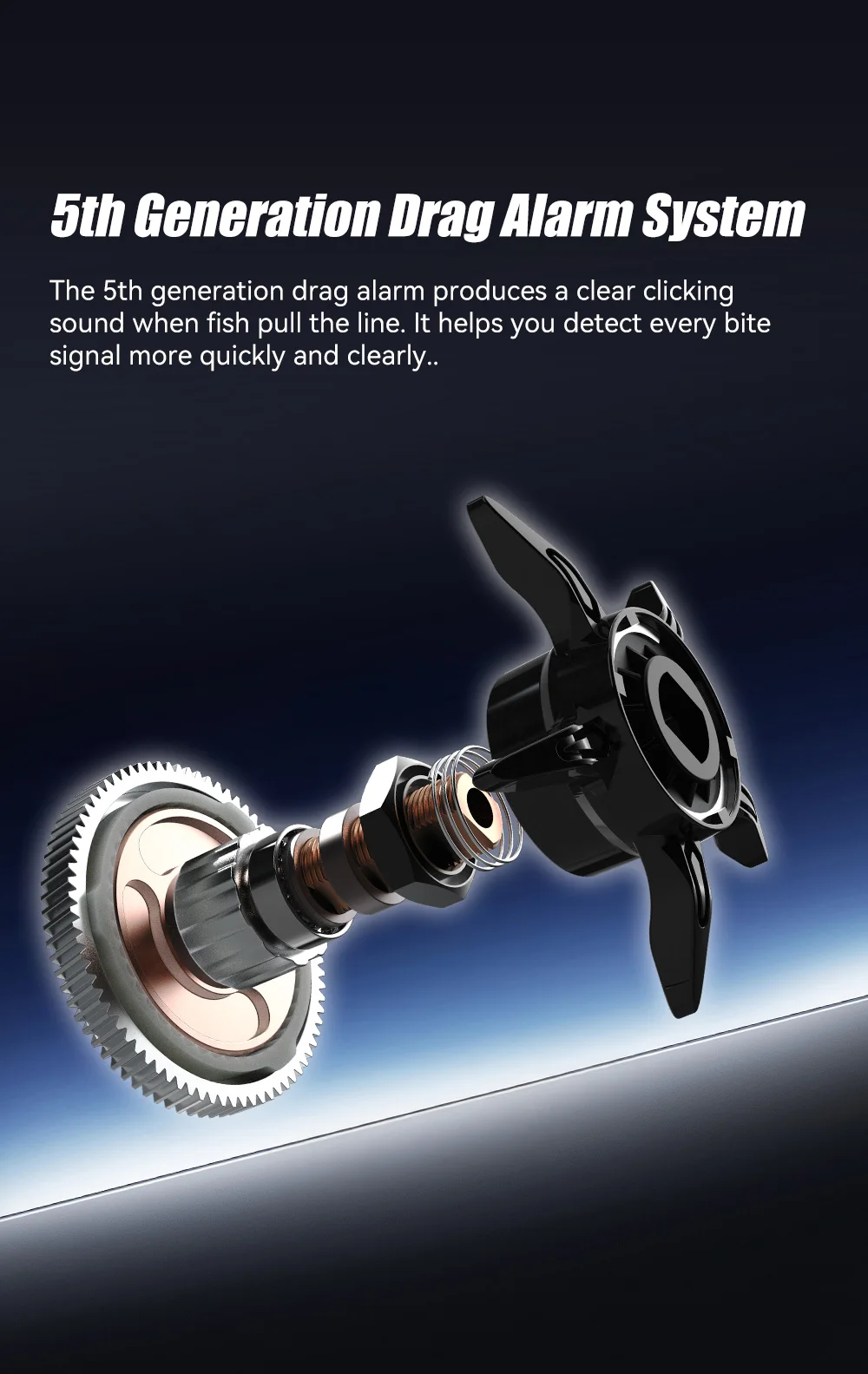 HASIDA Butterfly DC BFS Baitcasting-Rolle 152g Leichtgewicht 7.1:1 Digitalsteuerung-Rolle für Leichtköder-Angeln – Detail 9