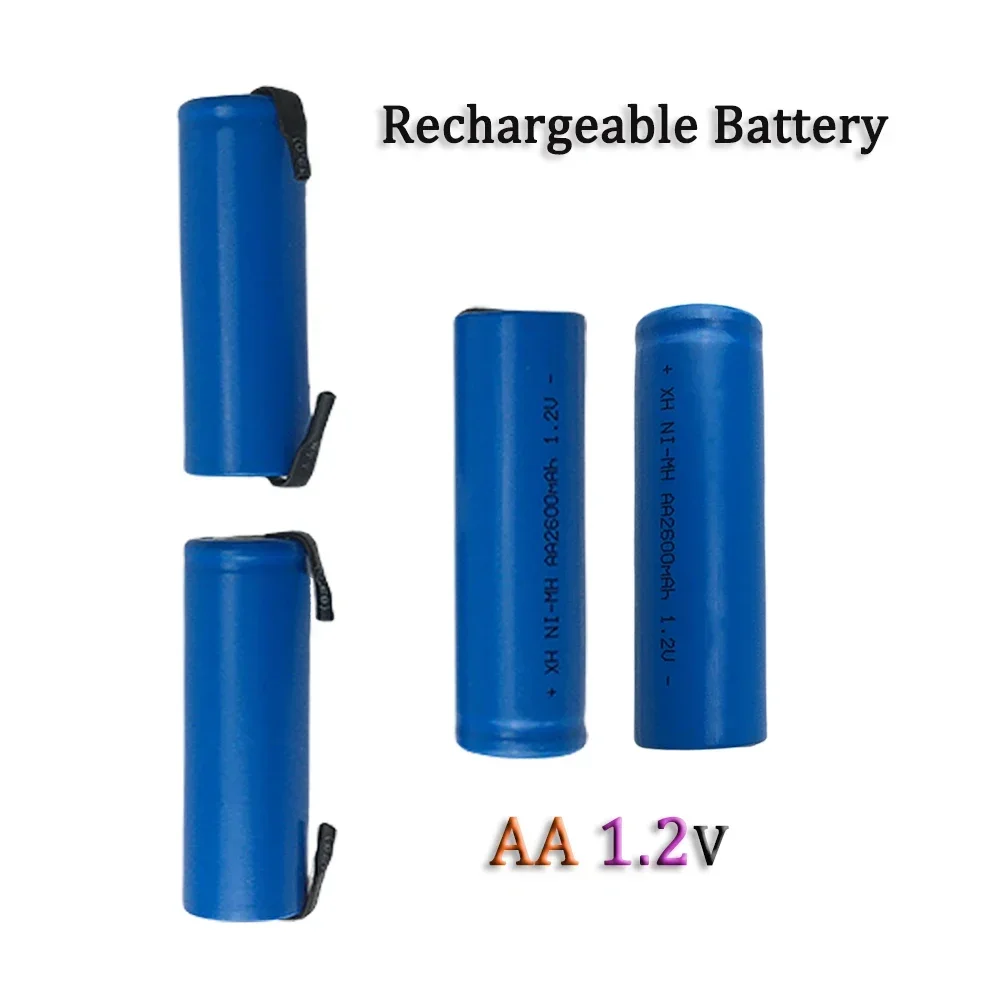AA 1.2V 2600mAh/2.6Ah NI-MH Rechargeable Battery Suitable For MP3 RC Toys LED Flashligh