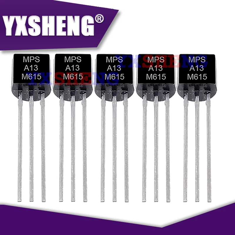 50PCS MPSA06 MPSA13 MPSA14 MPSA18 MPSA42 TO-92  Darlington Triode MPSA44 MPSA56 MPSA92 Z0607MA New And Original Transistor