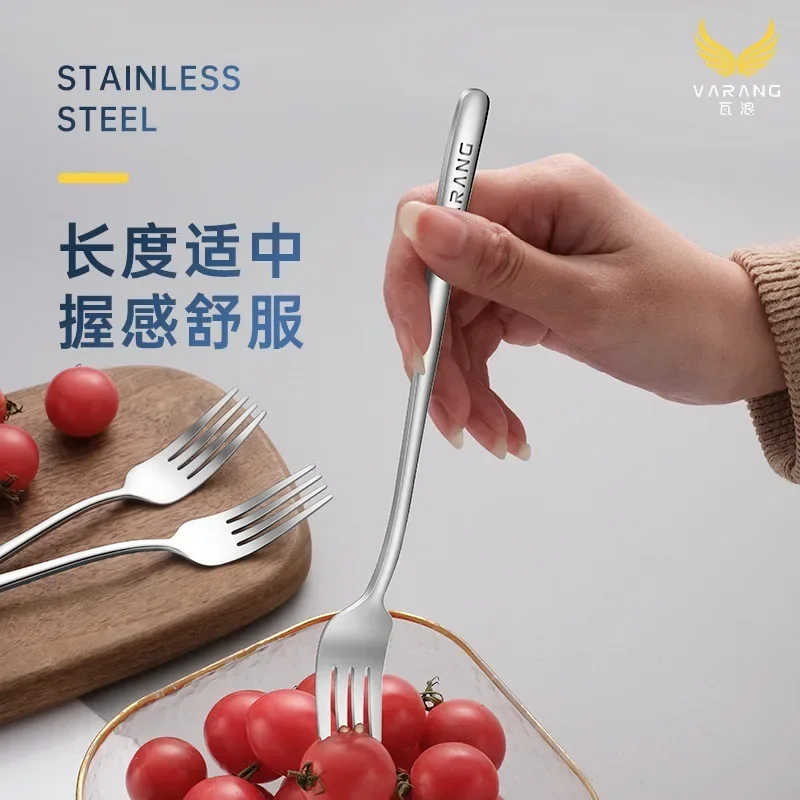 304 Stainless Steel Fork Western Tableware Steak Home Dessert Fruit Fruit Salad Noodles Fork Kitchen Items