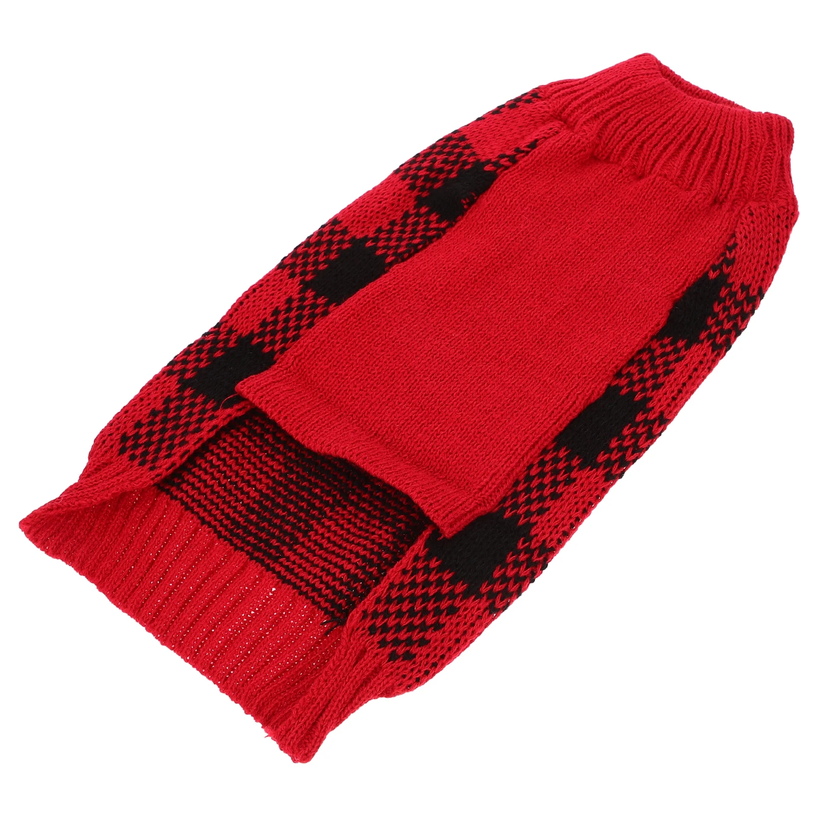 

Pet Dog Sweater Winter Clothes Vest Products for Pets Acrylic Knitted Clothing Warm