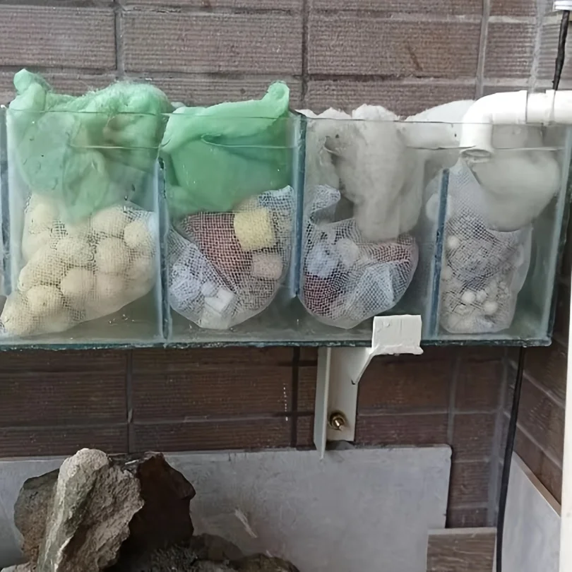 Reusable Zipper Filter Media Bags for Aquariums - Fine Mesh Fish Tank Filter Bags for Activated Carbon & Protein Skimmers view 6