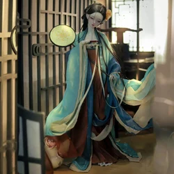 1/6 1/4 1/3 BJD Ancient Costume Skirt Chinese Hanfu Long Robe Fairy Dress For BJD/SD MSD SD13 Big Girl Doll Accessories A2152