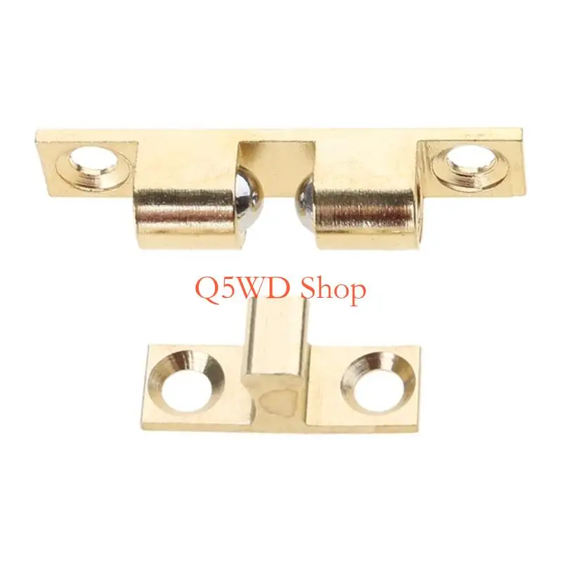 

Q5WD Copper Touch Beads Spring Ball- Buckle Industrial Cabinet Door Stopper- Outdoor Strong and Sturdy- Furniture Hardware