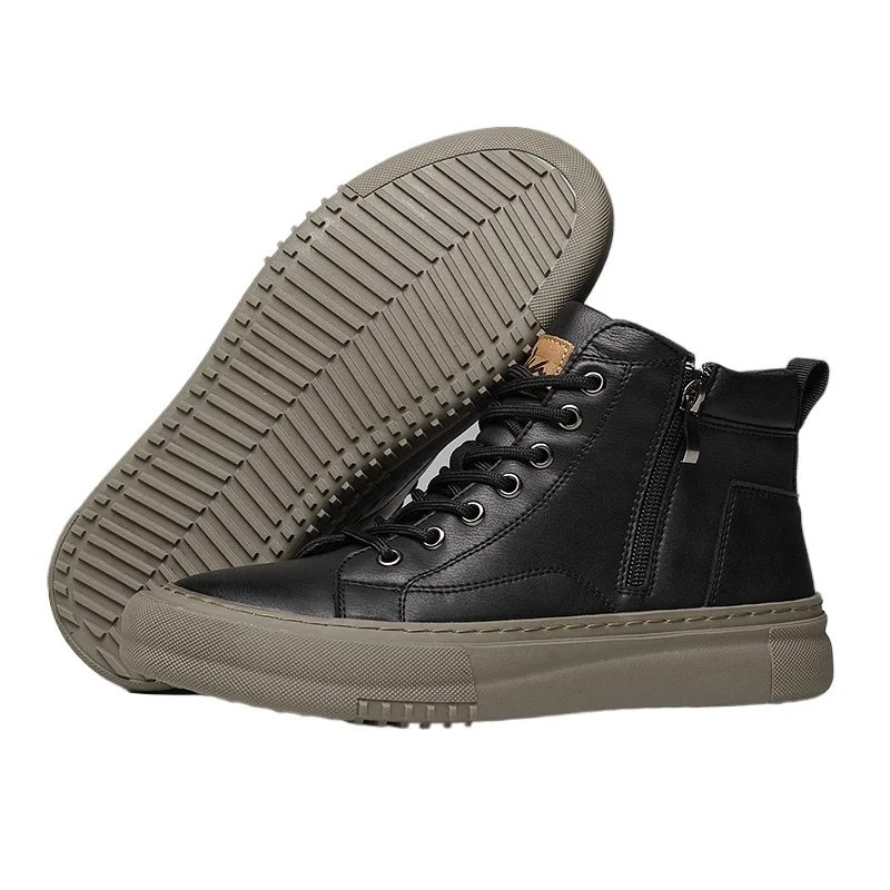 

Мужские весенне-осенние белые кроссовки: новые, модные, универсальные, высокие, летние, повседневные, дышащие и износостойкие