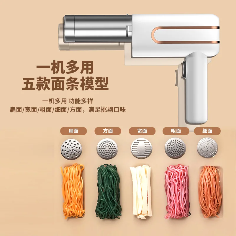 Versatile electric portable dough shaper with easy-to-clean equipment, suitable for traveling home kitchens