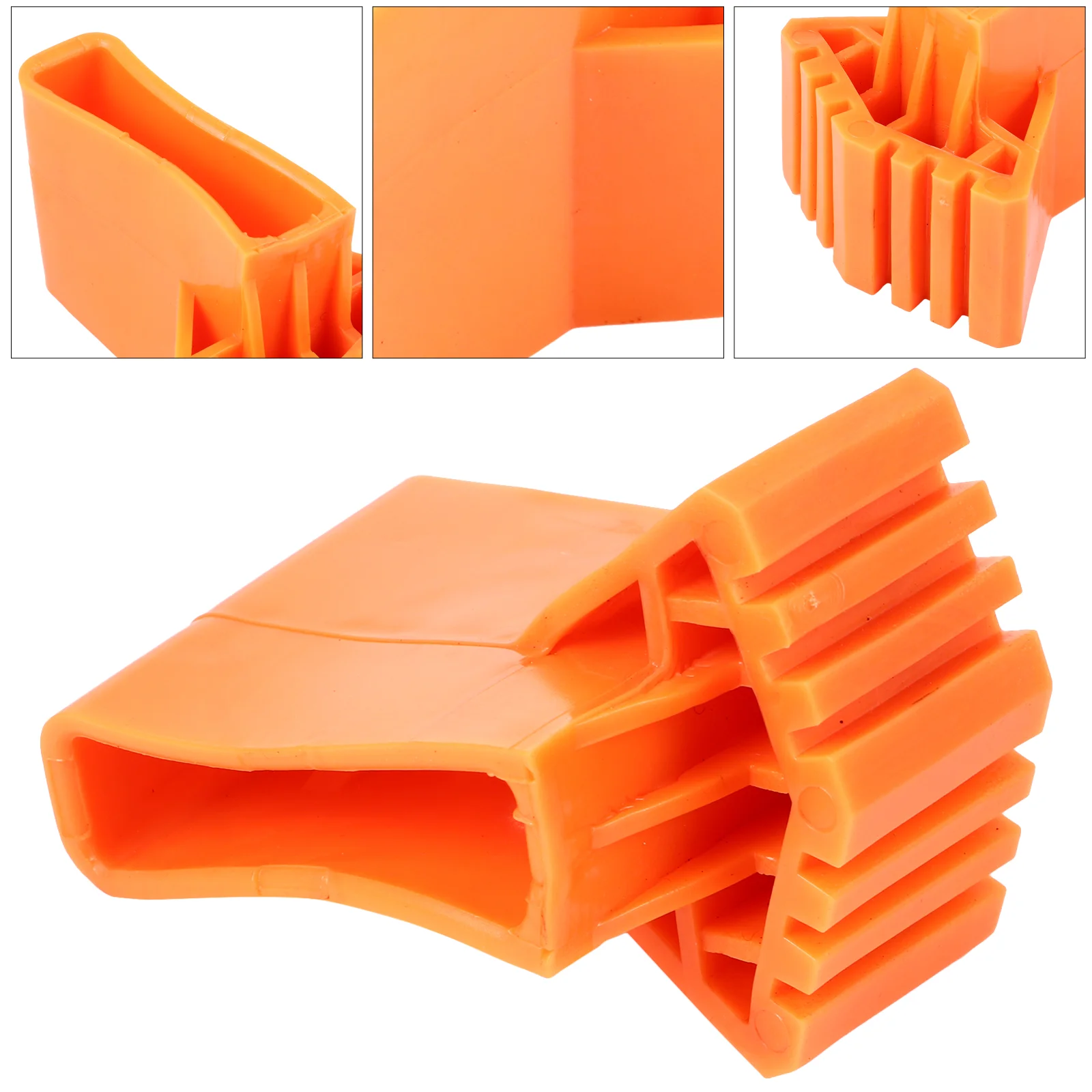 

4 Pcs Ladder Folding Mat Non Slips Feet Leg Cap Home Supplies Accessory Non-slip Mats Orange Table Foot Dust Cover