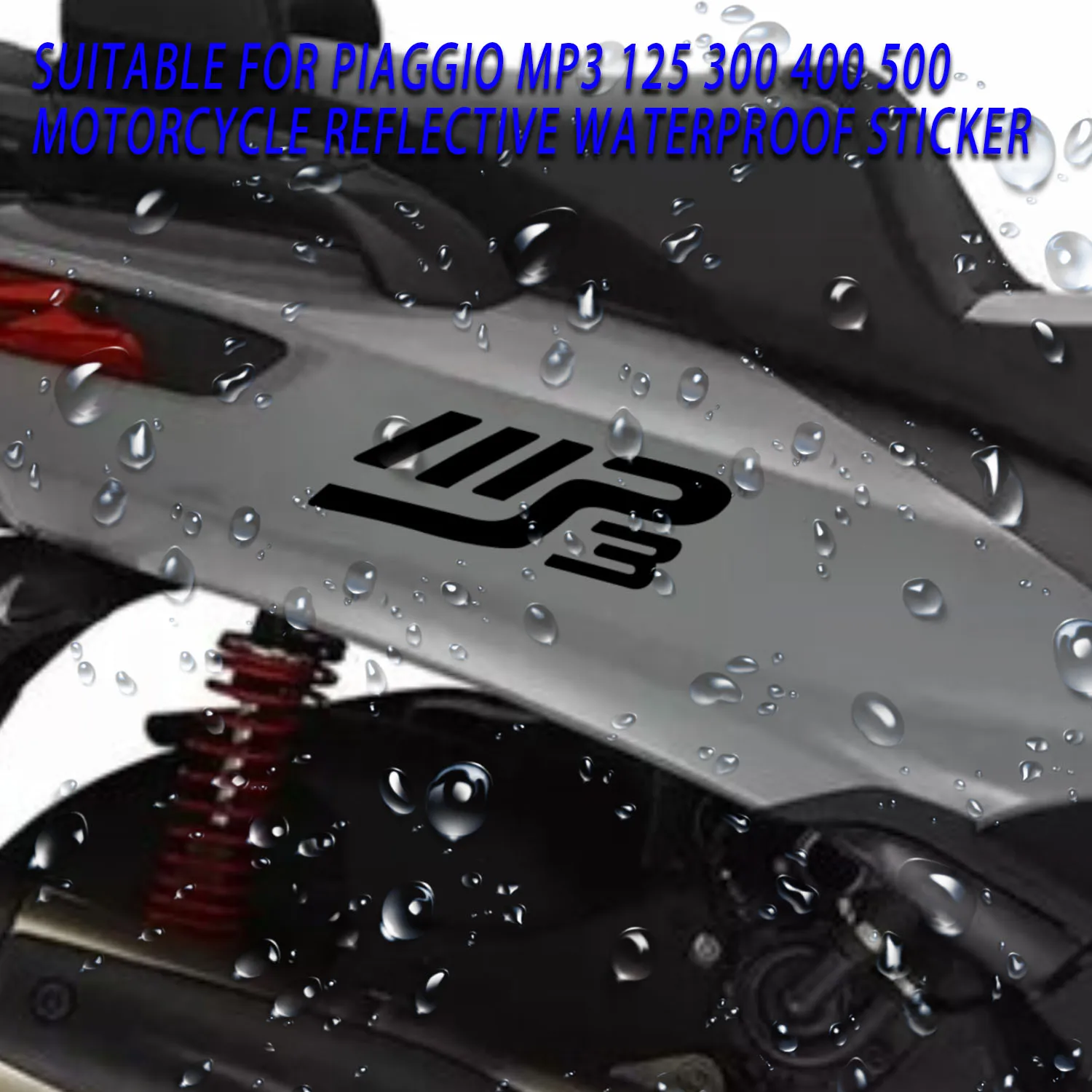 

Для MP3 250 300 400 500 наклейки на мотоцикл водонепроницаемая наклейка