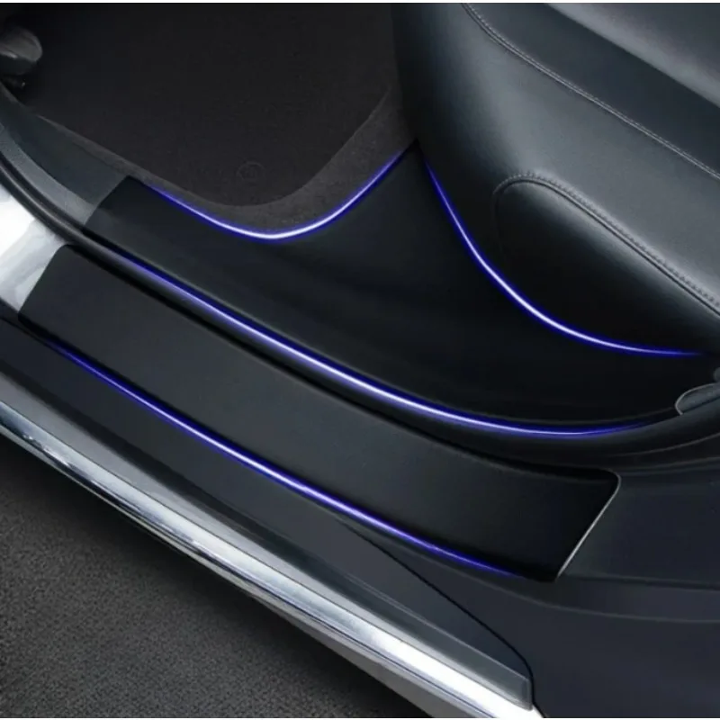 For Changan Deepal G318 L07 S05 S07 S7 S09 SL03 Car Threshold Strip Protector Sticker Door Trunk Scratch Resistant Trampling Pad