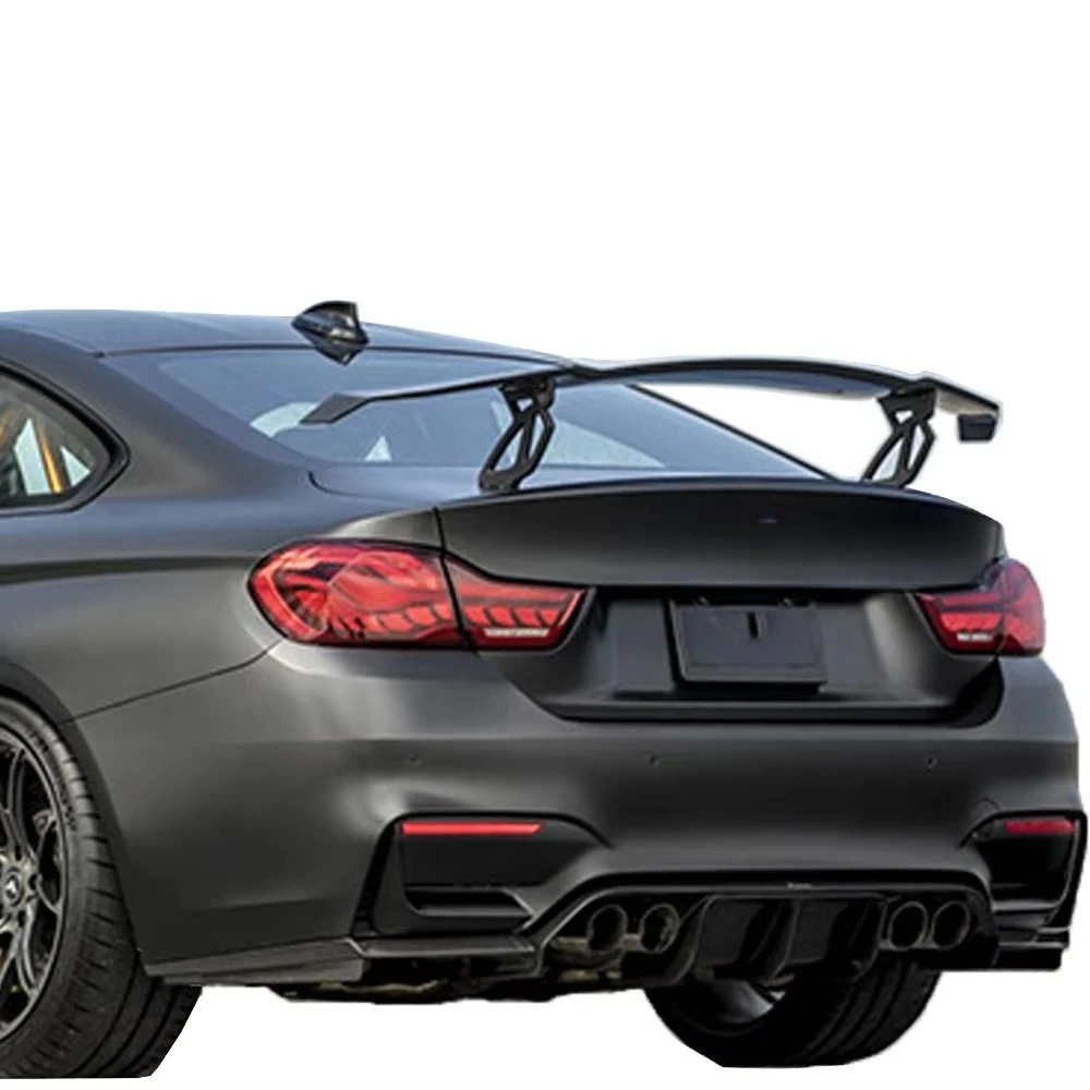 

GT Carbon Black Tail Wing Racing Sedan Universal Car Modification Accessories Rear Spoiler ABS Exterior Trim Decoration