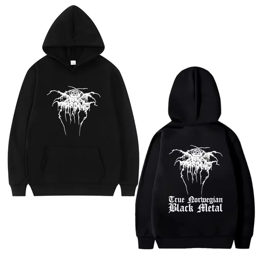 Darkthrone True Norwegian Black Metal streetwear Men Women Hoodie Loose Casual Printing Sweatshirt Fleece Long sleeve pullovers