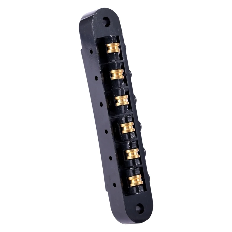 F1FD Alloy Tune O-Matic Bridges com post hole 6,3 mm definido para guitarra elétrica 6 cordas