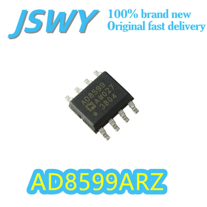 

(1/10 pieces) AD8599ARZ Silk-print AD8599 SOIC-8 package Dual channel low noise op amp 1.1nV/√Hz 120dB low distortion Original