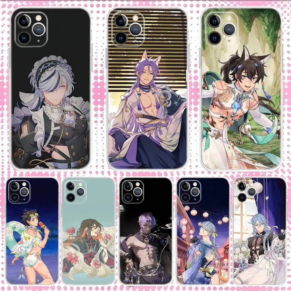 

Nu Carnival Game Boy Phone Case For iPhone 17,16,15,14,13,12,11,Pro,Max,Plus,Air,X,XS,XR,SE,Mini Transparent Silicone Soft