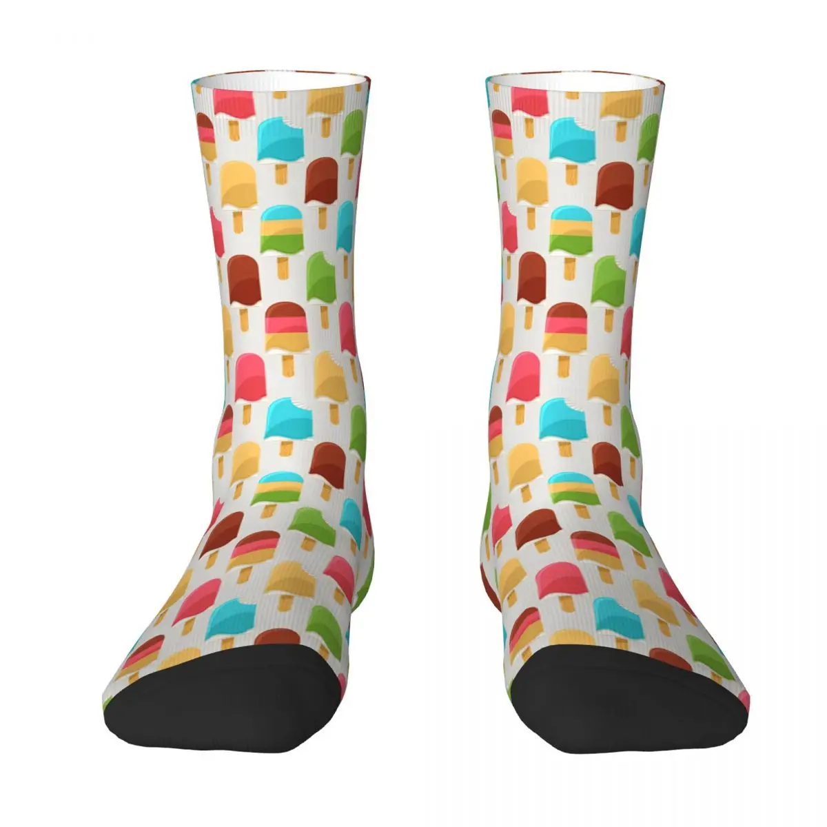 Colorful Ice Creams Socks Spring Stockings Funny Men Quality Socks Design Outdoor Sports Non Slip Socks