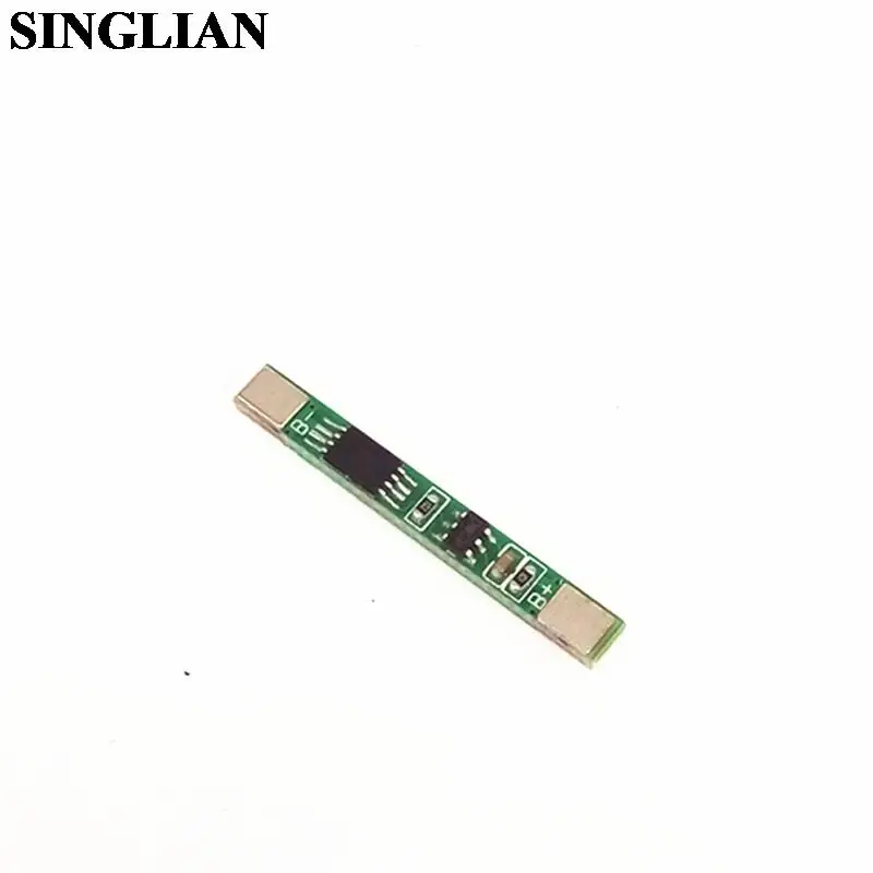 10pcs/lot 3.7V Lithium Battery Protective Board Suitable Polymer 18650 Welding Pad Can Spot Weld 3A Overcurrent Value