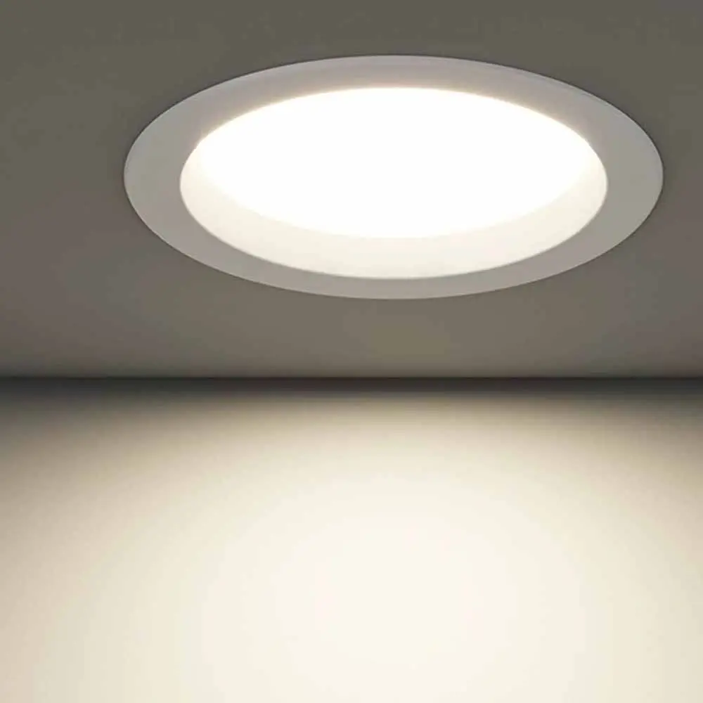 

Small Recessed LED Downlight Round Energy Saving Down Lights 220V Anti glare Ceiling Lamp Living room