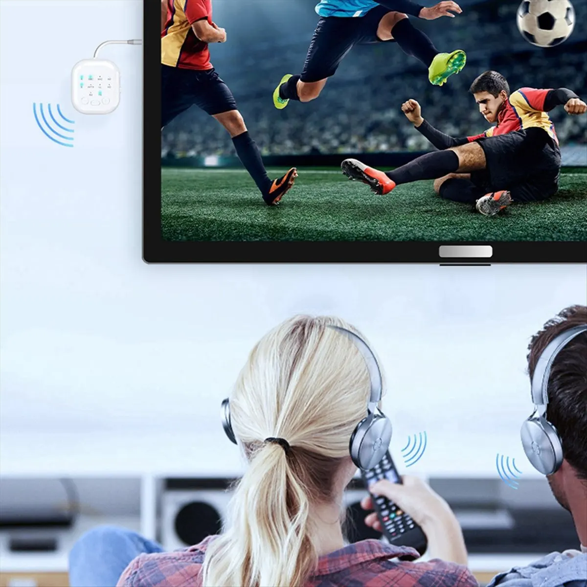 

2026 Новый +-адаптивный Bluetooth 5.3-трансивер высокой четкости с низкой задержкой, беспроводной аудиоадаптер для самолетов/телевизоров/автомобилей