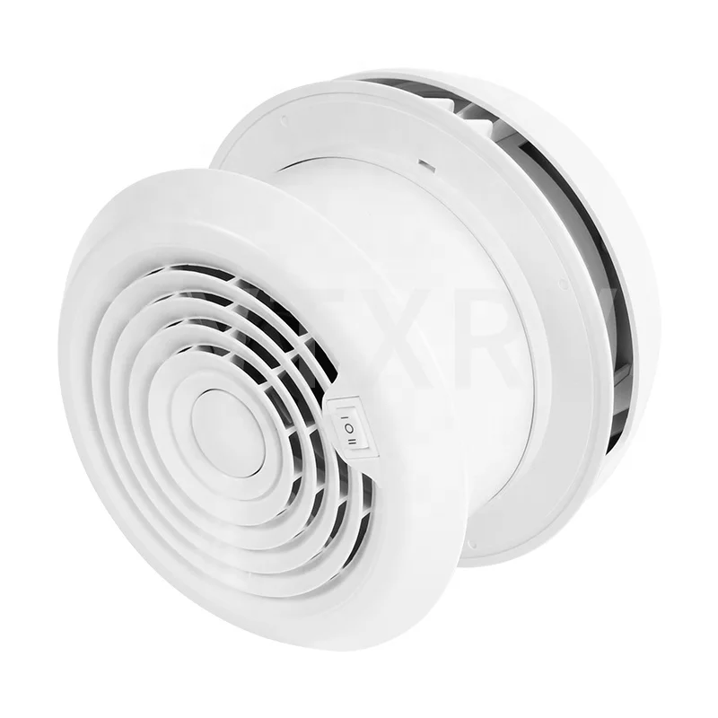RV Accessories DC12V Strong Wind Mushroom Head Roof Vent Round Exhaust Fan Air Extractor for Homes Trailer Travel Caravan