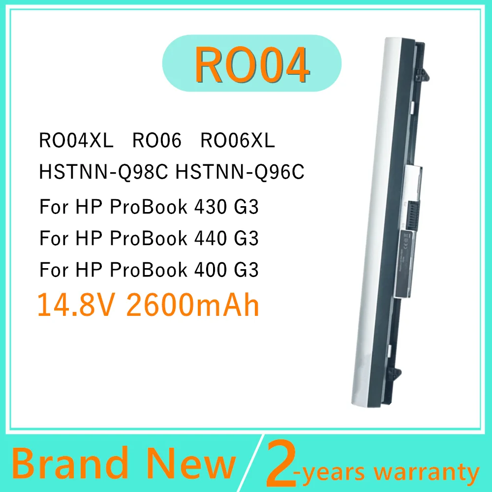 

RO04 Laptop Battery For HP ProBook 430 440 G3 HSTNN-PB6P HSTNN-LB7A R0O4 RO06XL