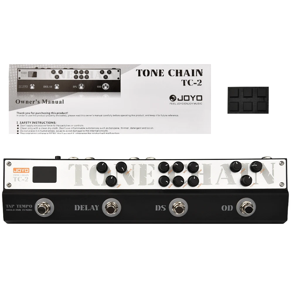 

Joyo Guitar Pedal Overdrive Guitar Parts Accessories Delay Tap Tempo Fx Loop Music Instruments Sound Looper Effector Loop Box