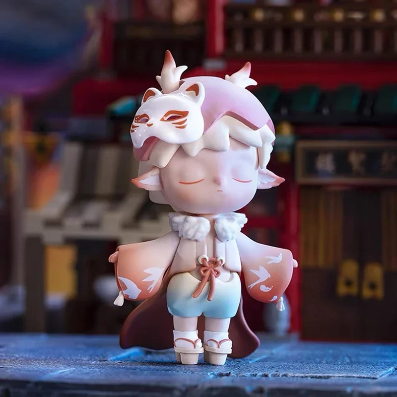 Heyone Mimi Monte 3 新しい中国風レターシリーズトレンディブラインドボックスおもちゃミステリーボックスミステリーアクションフィギュアサプライズモデルギフト