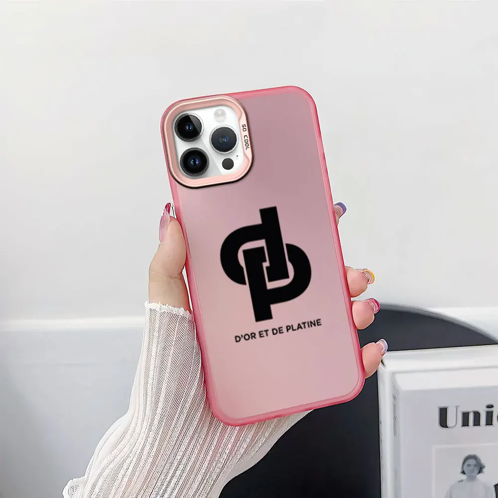 Hot Jul Rapper Logo Phone Case for iPhone 12 11 13 14 15 16 Pro Plus IMD Plating Cover