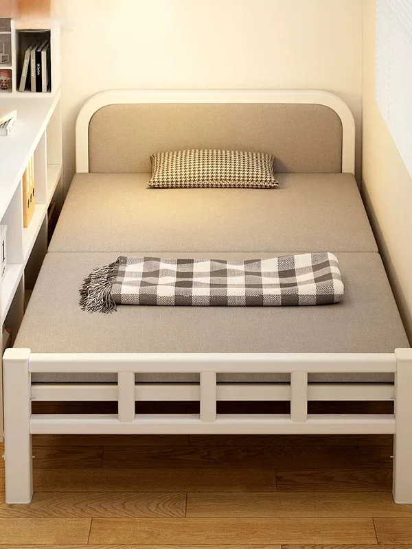 simple-adult-office-nap-bed-foldable-real-wood-single-bed-home-use-small-bed-temporary-housing-easy-to-set-up-and-fold-away