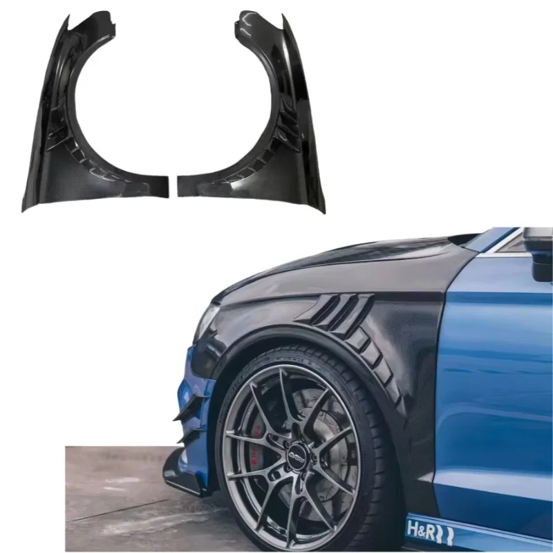 Dry Carbon Fiber Fenders for Audi Rs3 S3 A3 Tuning TD Wide Body Fender