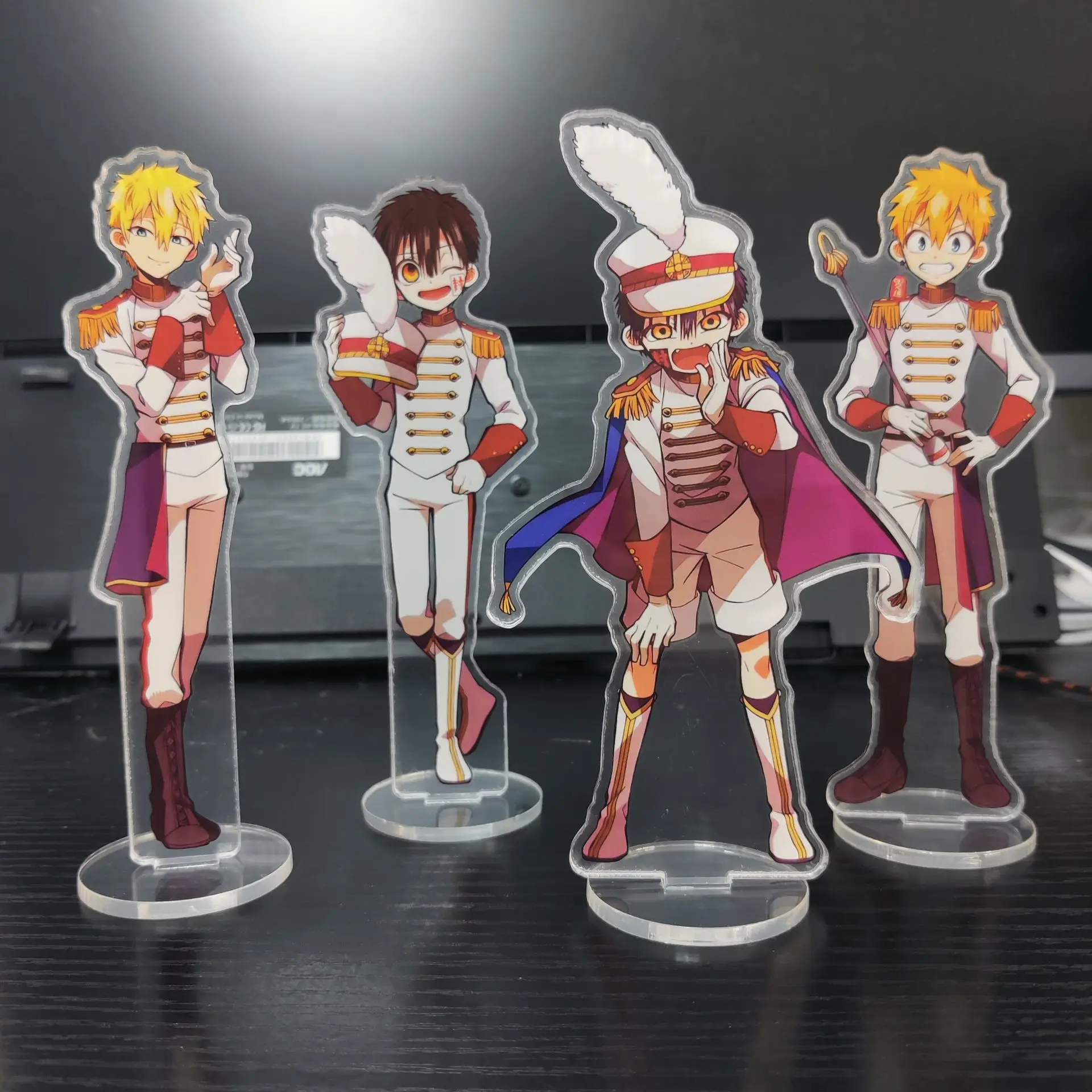 Hot Anime Toilet-bound Hanako-kun Cartoon Figures Yugi Amane Minamoto Kou Mitsuba Cosplay Acrylic Standing Sign Model Toy Decor