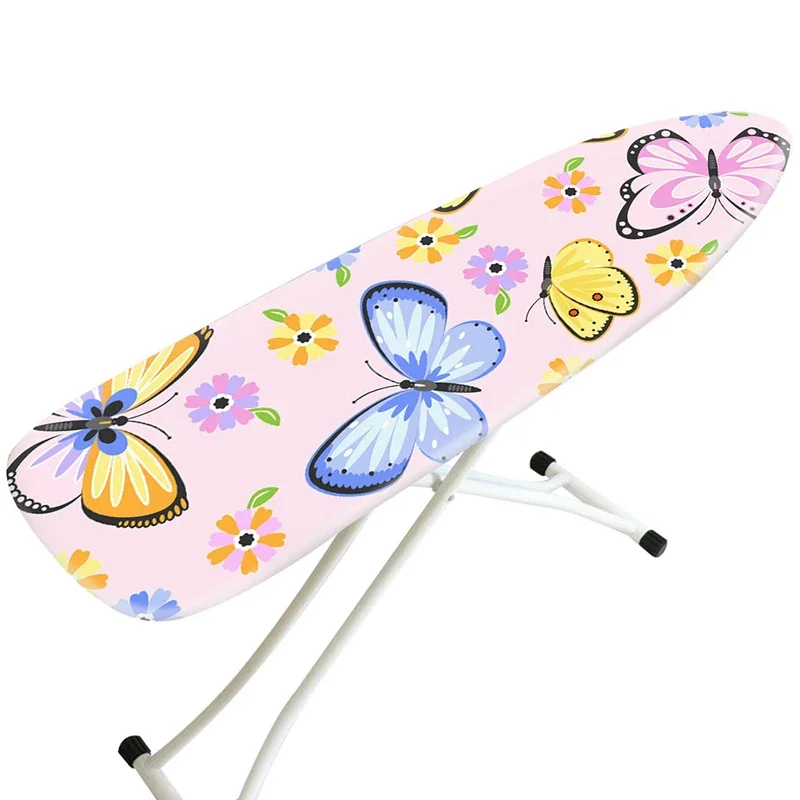 

140X50Cm Home Universal Butterfly Printed Ironing Board Cover Pad Heat Resistant Thickened Printed Padded Resistant Scorch New
