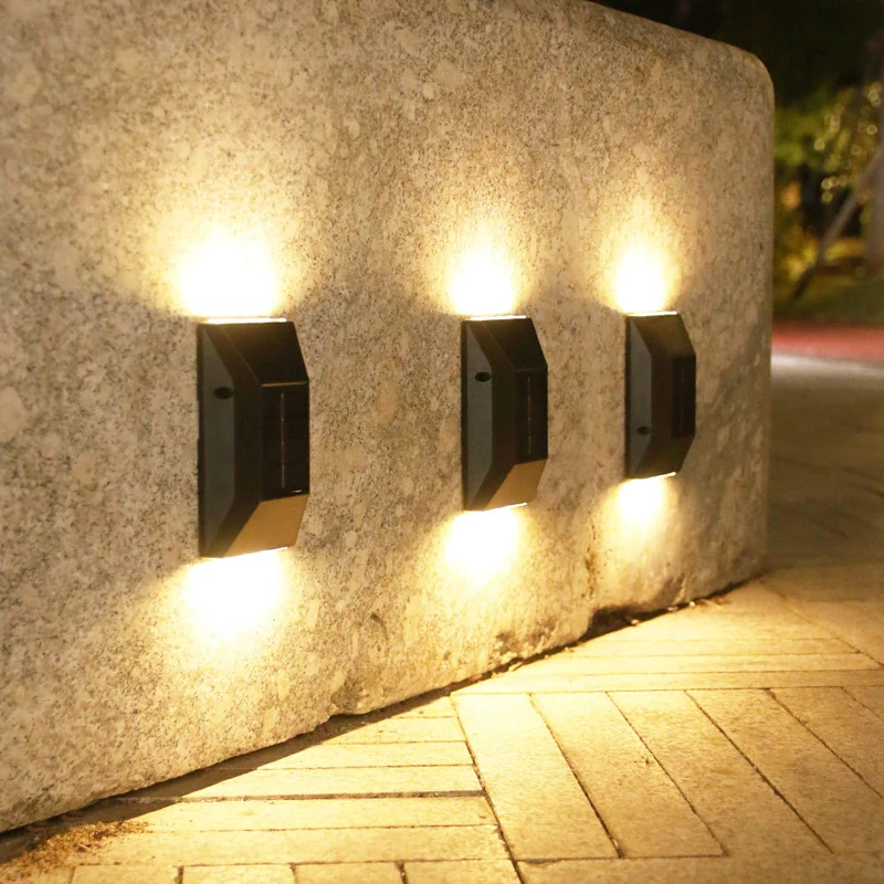 Up Lighting Decor - Lámparas Solares de Pared con 6