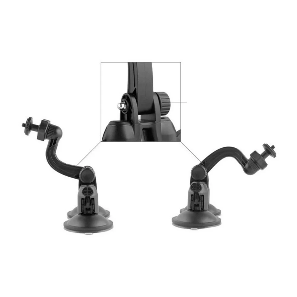 

Double Suction Cup Car Mount Bracket for Action Camera and Driving Recorder Holder Universal Fit with 180 Degree Adjustable