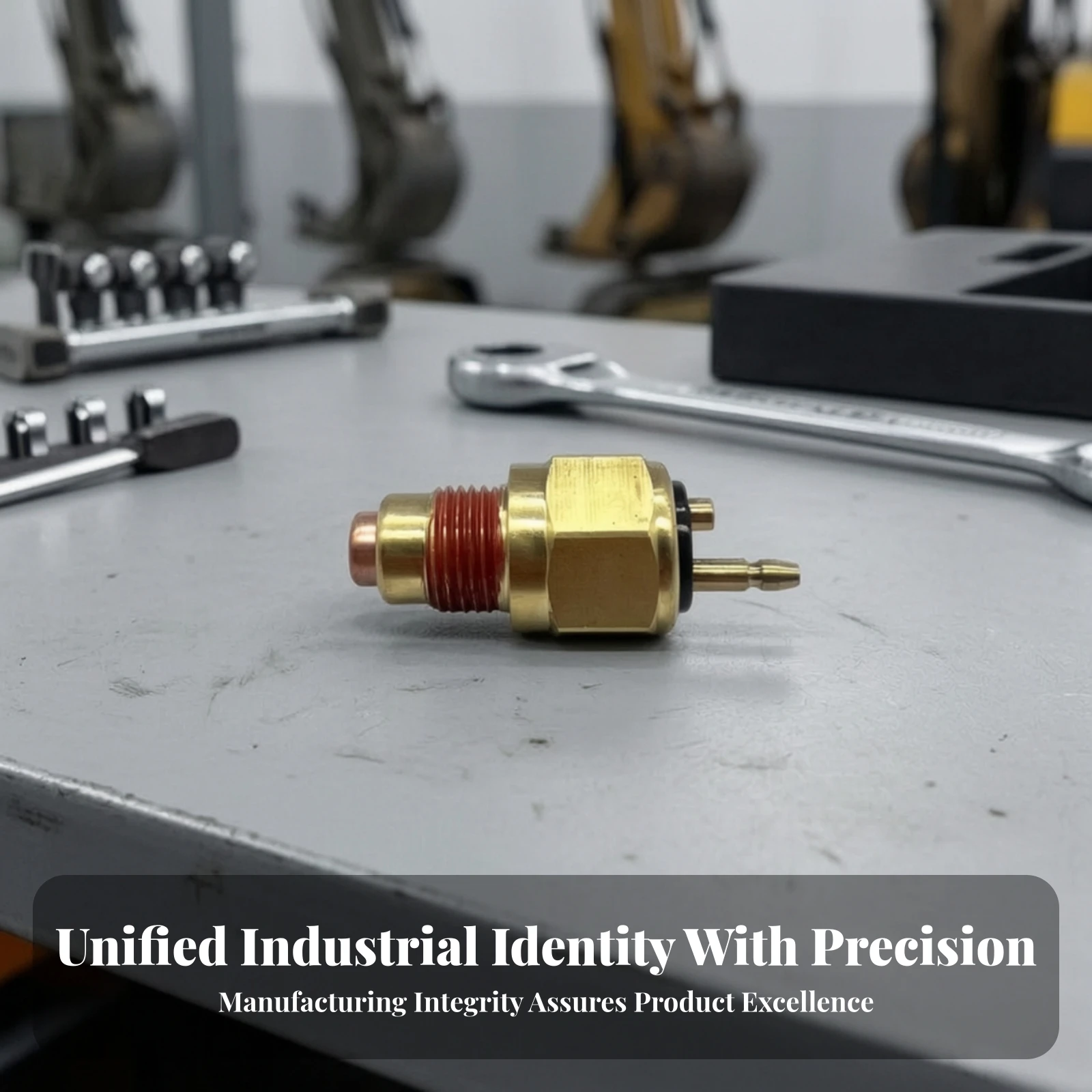Electrical Sensor Hexagonal Threaded Sensor Component for Mechanics, Construction Machinery, Engine Service