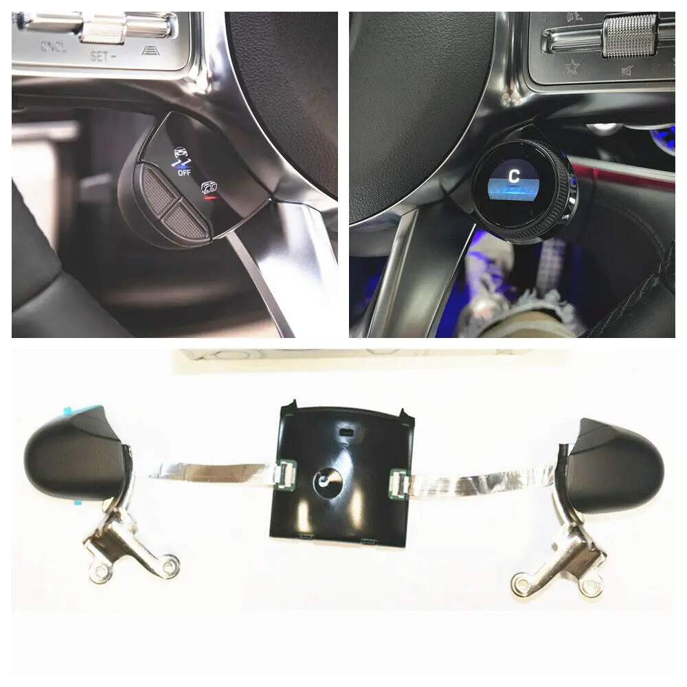 

WXZOS OLED Steering Wheel Rocker Paddle Switch for Mercedes-Benz AMG G63 C63 GT 2020-