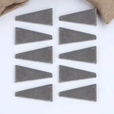 

10pcs Carbon Steel Durable Sturdy Hammer Wedge Outdoor Axe Repair Tool Wooden Handle Fixing Accessories Metal Wedges For Axe