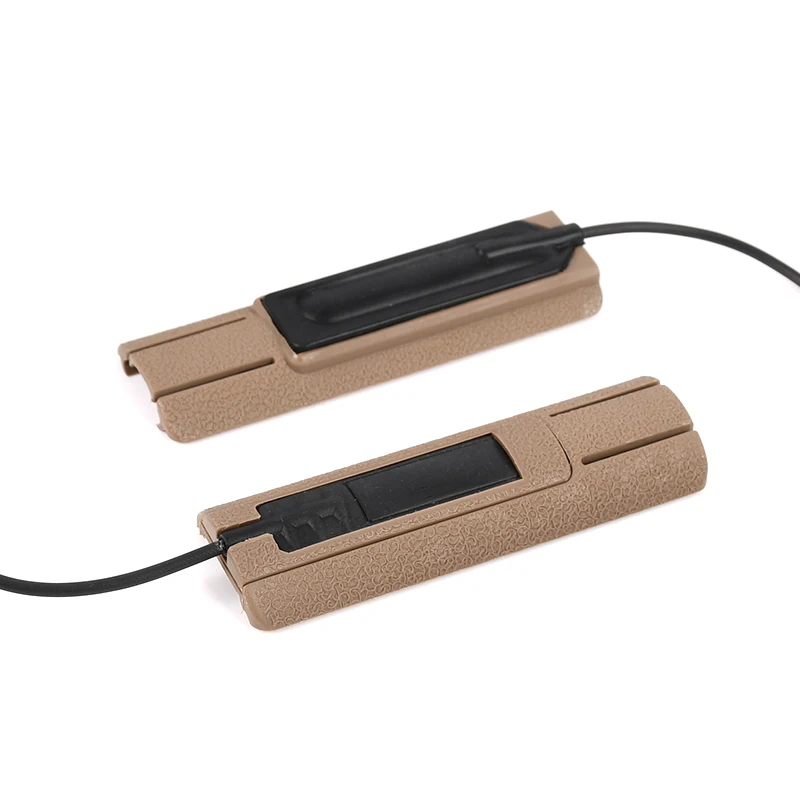 Tactical Airsoft SCAR Pocket Panel Remote Switch with DBAL PEQ Toy Gun Laser Sight M300 M600 Flashlight 20mm Rail Accessories