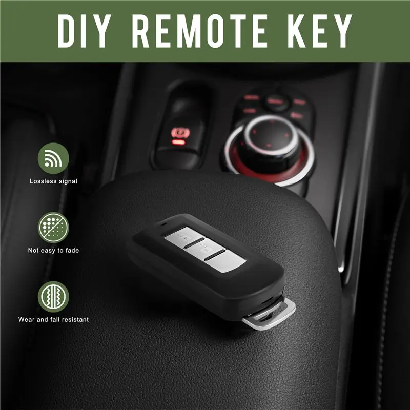 A56P-For Montero L200 2015-2020 GHR-M004 2 Buttons 433Mhz Remote Key Fob ID46 Chip