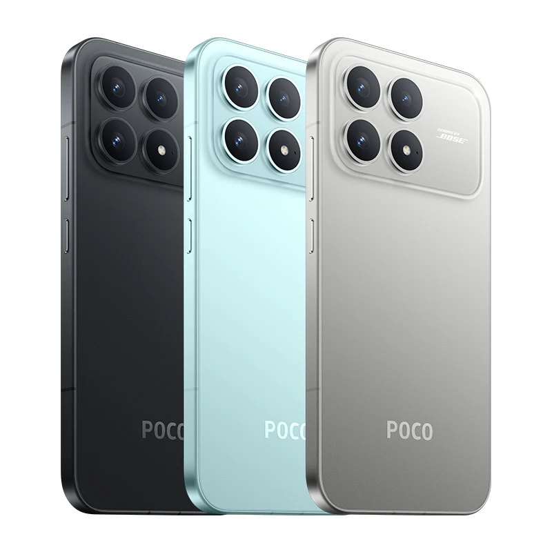 Globalna wersja smartfona Poco F8 Pro z wyświetlaczem 120Hz, procesorem Snapdragon 8 Elite, potrójnym aparatem 50MP z OIS i 6,59-calowym wyświetlaczem AMOLED. — Zdjęcie 3 z 3
