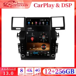 Autoradio Android 13 avec Écran de 12.1 Pouces et Navigation GPS, Lecteur Stéréo pour Range Rover dehors L320 de 2005 à 2009