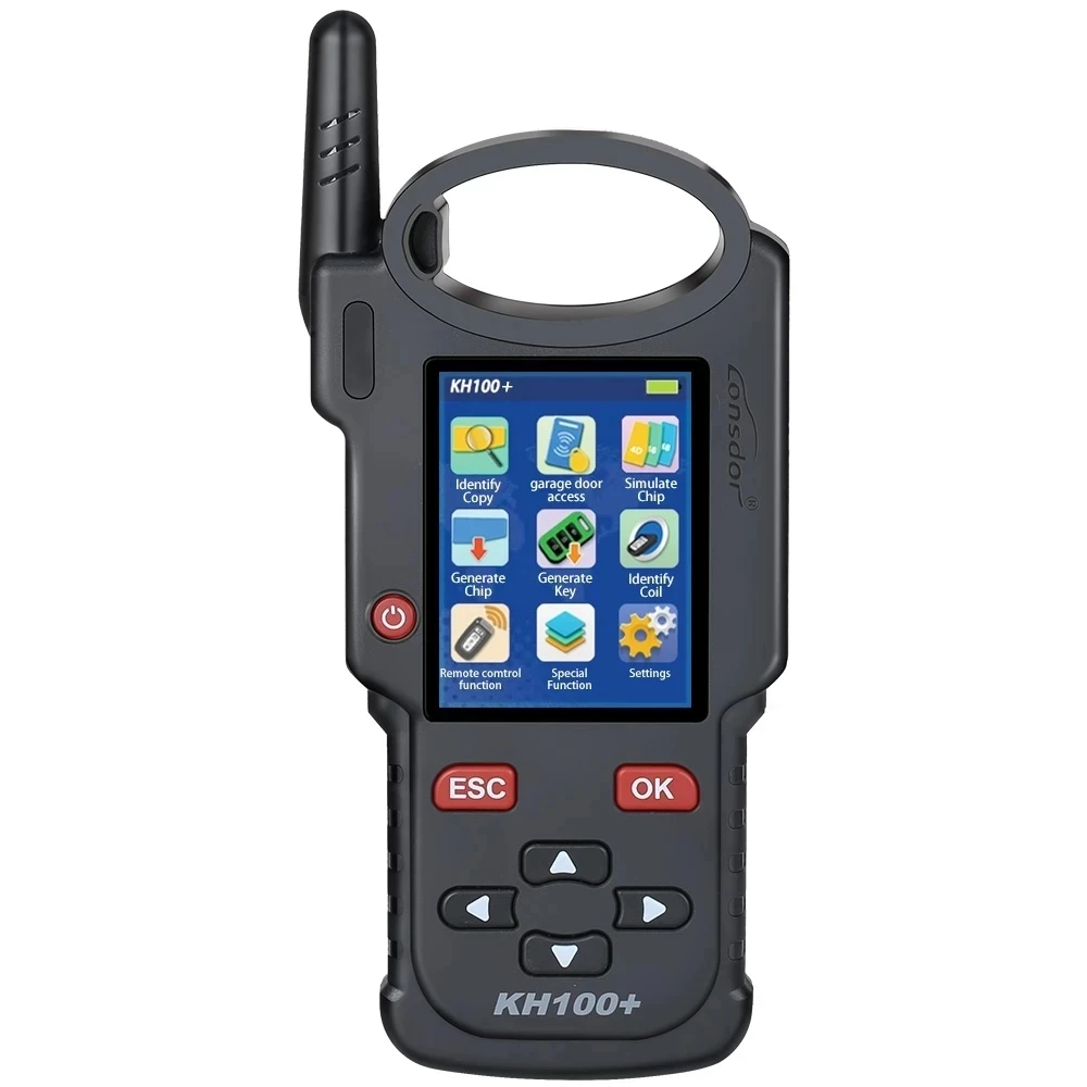 

LONSDOR KH100+ Remote Key Programmer Latest Handheld Device Update Version