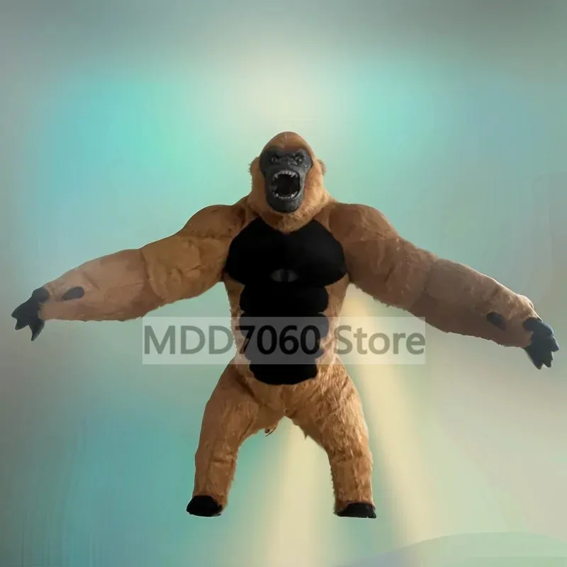 Vajra Mascot Costume Giant 2.6M/Gorilla Inflatable Performance Props