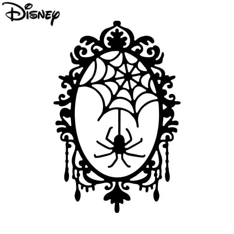 Spider Mirror Metal Cutting Dies Halloween Die Cuts DIY Scrapbooking Embossing Paper Crafts Seals Stencils for Decoration