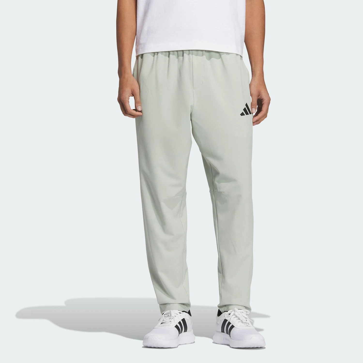 

Adidas genuine 2025 Summer Men's Woven Breathable Cool Pants JZ2339