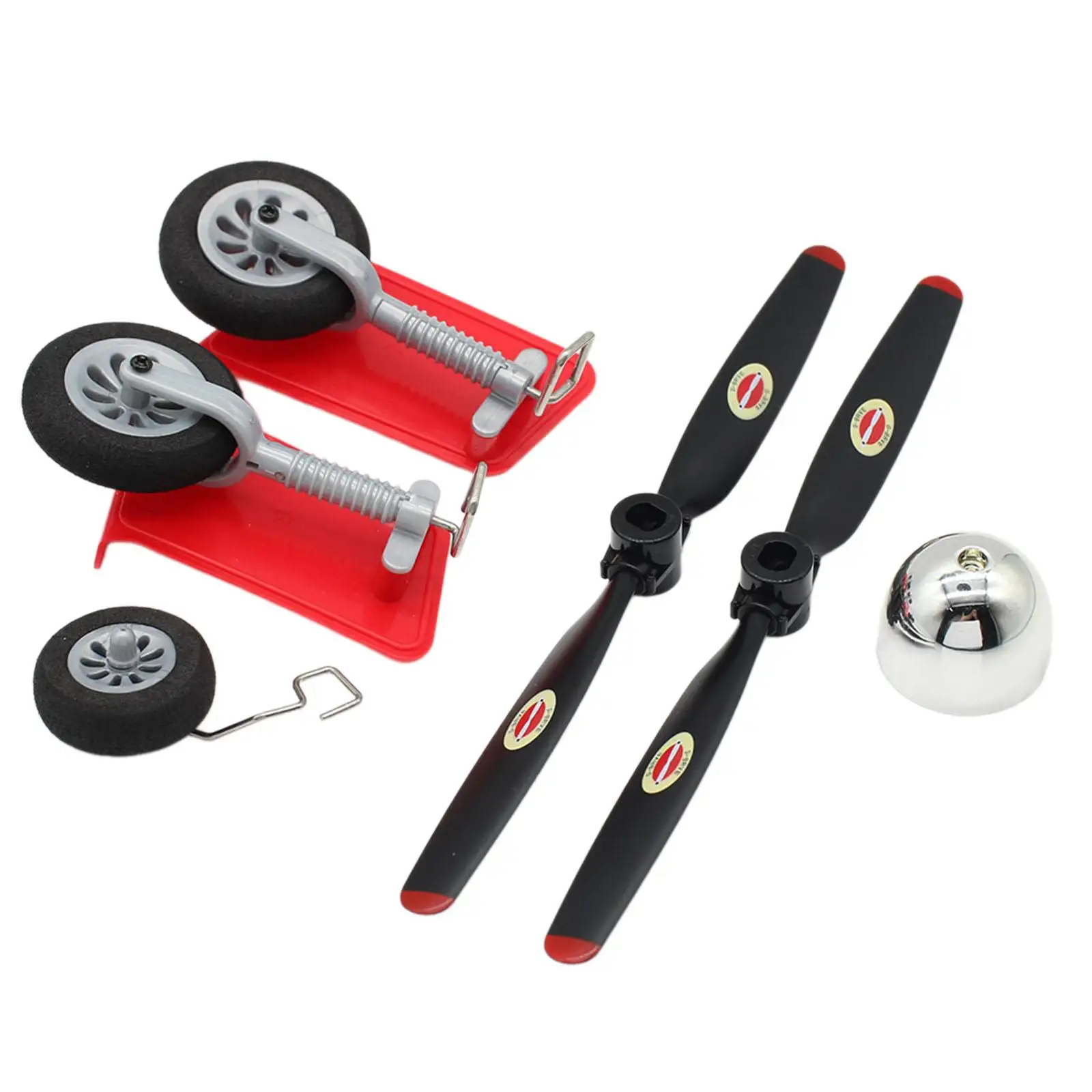 Multicolor RC Plane Propeller 15cm Blade with Landing Gear for XK A300 Electric RC Aircraft Parts