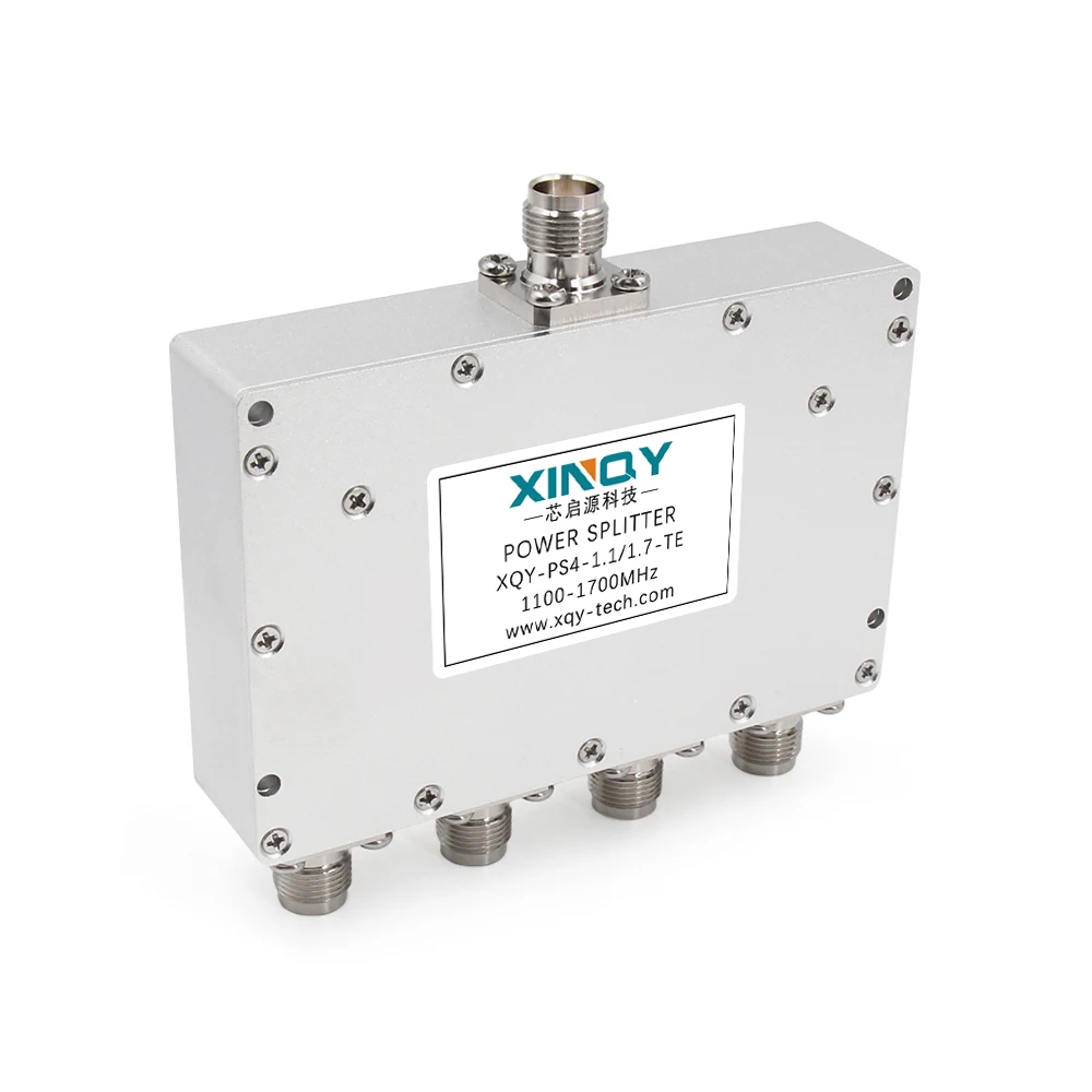 

XINQY TNC DC Isolation Power Splitter Microstrip 1100~1700 MHz with TNC Power Divider Model XQY-PS4-1.1/1.7-TE Guangdong