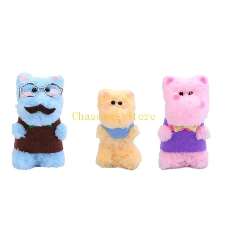 E7ce Thanh xoắn đầy màu sắc sáng tạo DIY Doll Handcraft Twisting Bar Cleaners Cleaner Plush Bar Iron Wire Tưởng tượng Tưởng