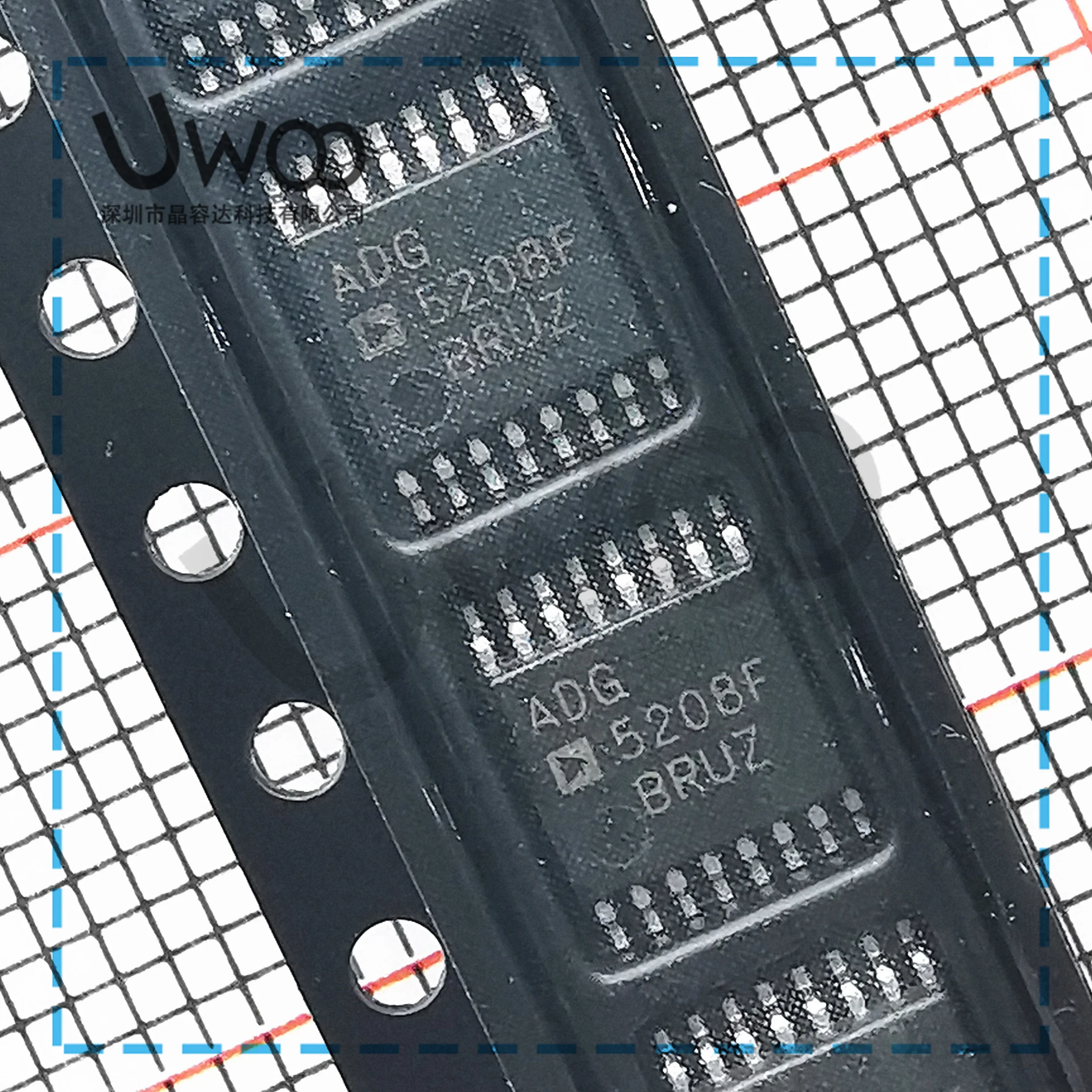 100%Original New  ADG5208FBRUZ-RL7   ADI   IC  TSSOP16 ADG5213BRUZ  ADG5213B   IC LFCSP-16