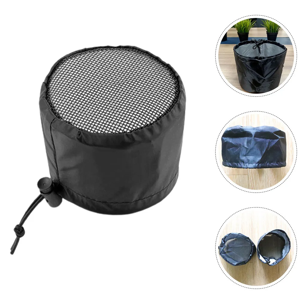 2Pcs Vent Cover Air Duct Vent Cover Plant Grow Tent Polyester Filter Adjustable Size Elastic Band Fixing Button